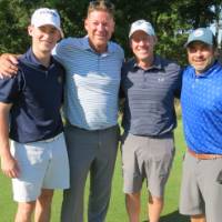 Men on the golf course